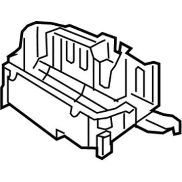 Kia 97137D3000 Case-Heater & EVAPORATOR