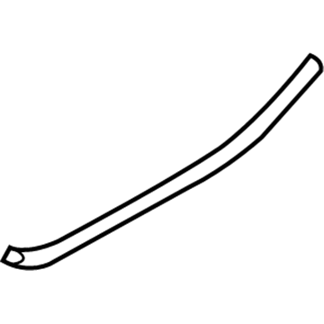 Kia 831702F000 WEATHERSTRIP Assembly-Rear Door Lower