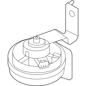 Kia 96611R0000 Horn Assembly-Low Pitch