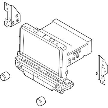 Kia 96560Q4110 Head Unit Assembly-AVN