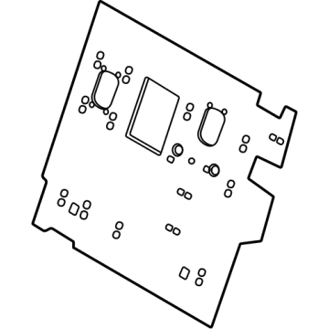 Kia 89345Q5000 Panel Assembly-Rear Seat