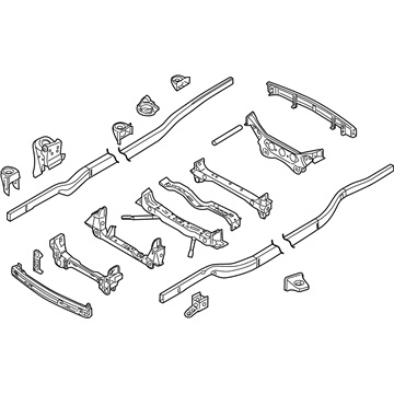 Kia 620002J140 Frame Assembly-Chassis