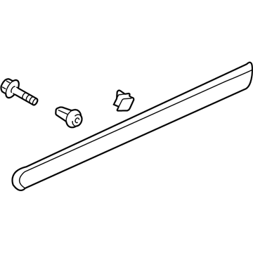 Kia 877124J000FDP MOULDING Assembly-Front Door