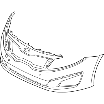 Kia 865114C500 Front Bumper Cover