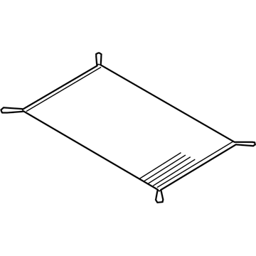 Kia 857793T100 Net Assembly-Luggage Floor