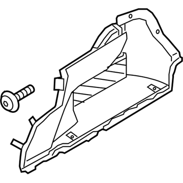 Kia 857303T500 Trim Assembly-Luggage Side