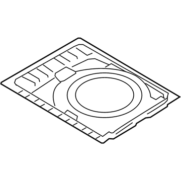 Kia 857053T500 Cover Assembly-Luggage