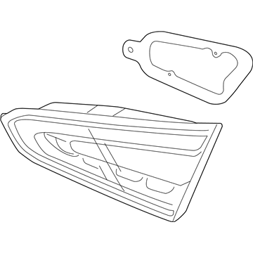 Kia 92403A7530 Lamp Assembly-Rear Combination Inside