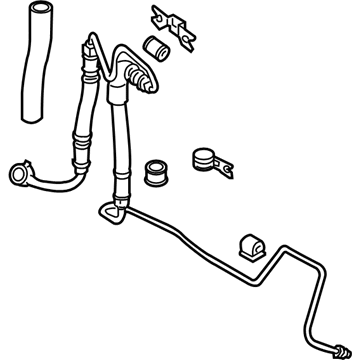 Kia 575103F001 Hose Assembly-Power Steering Oil Pressure