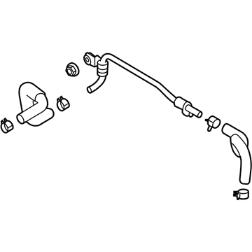 Kia 591303F300 Hose Assembly-Vacuum