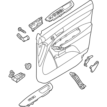 Kia 823011U540AUR Panel Complete-Front Door Trim