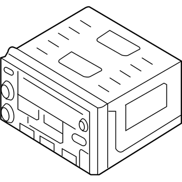 Kia 961602G100D1 Audio Assembly