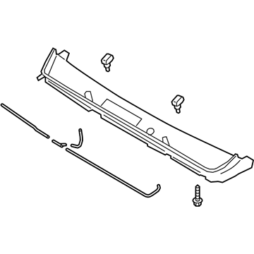 Kia 86150J6000 Cover Assy-Cowl Top