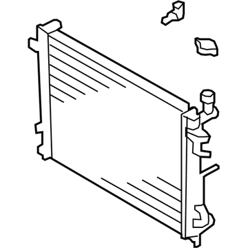 Kia 253101D120 Radiator Assembly