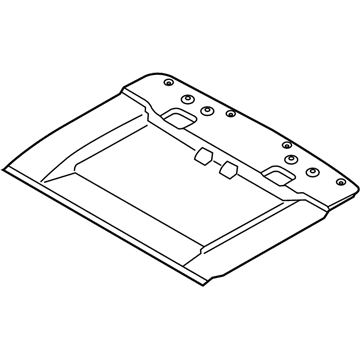 Kia 842801U005VA Carpet Assembly-Rear Floor