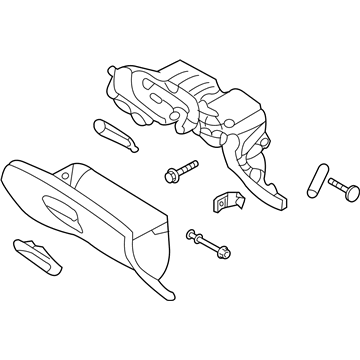 Kia Sedona Glove Box - 845004D040CS