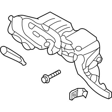 Kia 847604D000KS Panel Assembly-Lower Crash