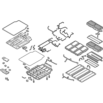 Kia 37501Q4052 BATTERY SYSTEM ASSY