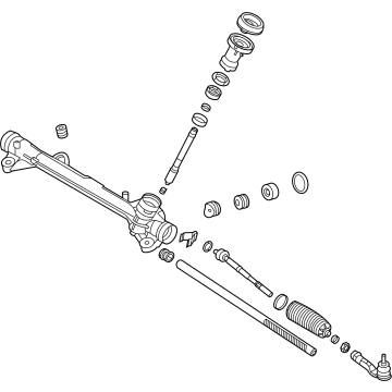 Kia 56500Q4000 Gear Assy-Steering