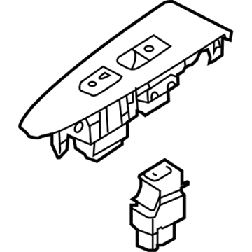 Kia 935803W900WK Rear Power Window Sub Right Switch Assembly