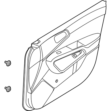 Kia 82306K0330D3Y Panel Assembly-Front Doo