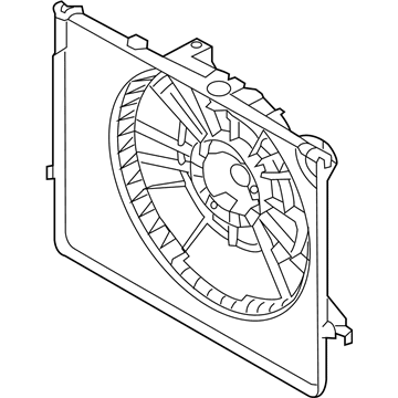 Kia 253502T500 SHROUD-Radiator