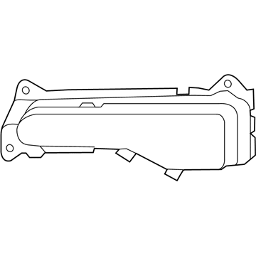 Kia 922011U200 Front Fog Lamp Assembly, Left