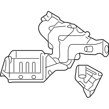 Kia 2851025450 Exhaust Manifold Catalytic Assembly