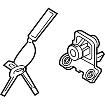 Kia K900 Trunk Lock Cylinder - 812503TA00