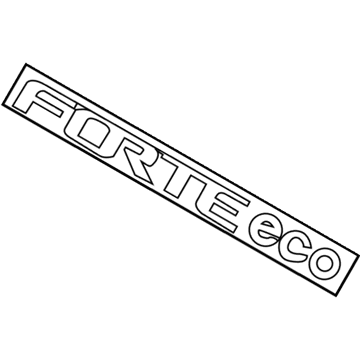 2014 Kia Forte Koup Emblem - 86311A7020