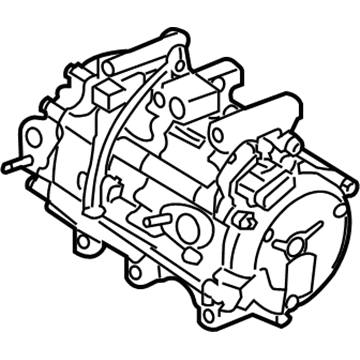 Kia Optima Hybrid A/C Compressor - 977014U000