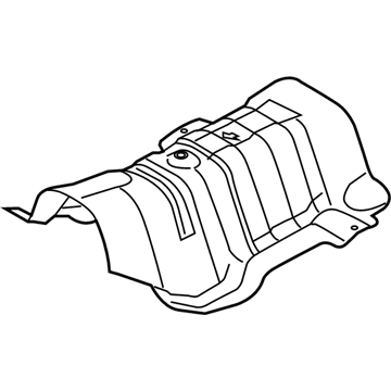 Kia Soul Exhaust Heat Shield - 28791B2000