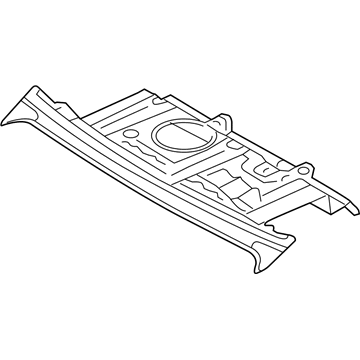 Kia 693002T410 Panel Assembly-Rear PACKAG