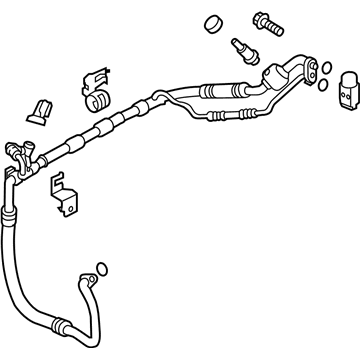 Kia 97775B2000 Suction & Liquid Tube Assembly