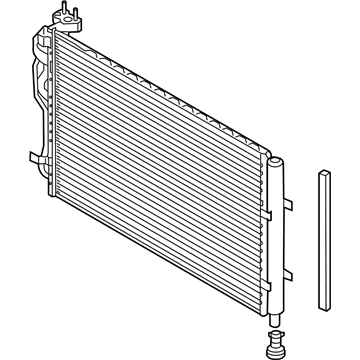 Kia A/C Condenser - 97606B2001