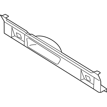 Kia 0K55A53871A Member-Rear End Cross