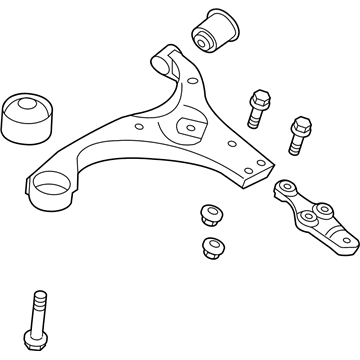 Kia 545011M100 Arm Complete-Front Lower