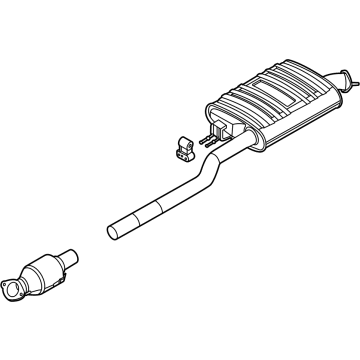 2023 Kia Sorento Muffler - 28600R5360