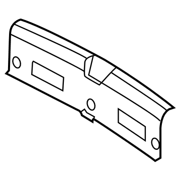 Kia 85770M7001WK Trim Assembly-Rr TRANSVE