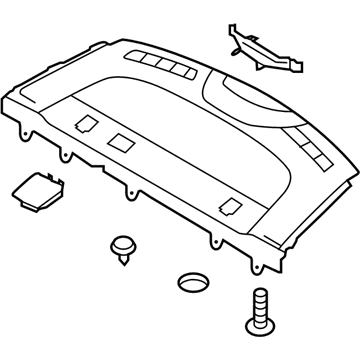 Kia 85610M7700WK Trim Assembly-Package Tr