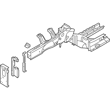 Kia 64606A7100 Member Assembly-Front Si