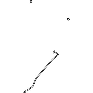 Kia 816913E000 Hose-Sunroof Drain Front