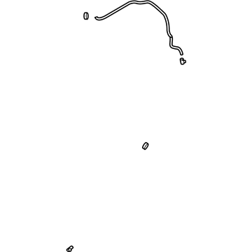 Kia 816823E000 Hose-Sunroof Drain Rear