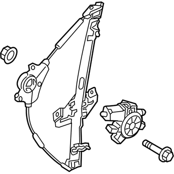 2016 Kia Rio Window Regulator - 824011W020