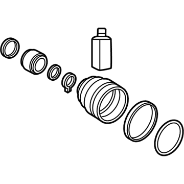 Kia 49587S1060 DAMPER Kit-Fr Axle D