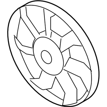 2009 Kia Spectra SX Fan Blade - 252312F000