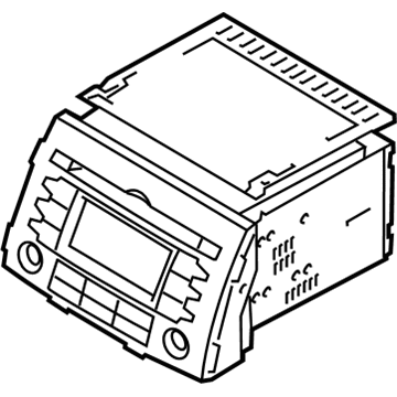 Kia 961651U300 Deck Assembly-Cd Changer