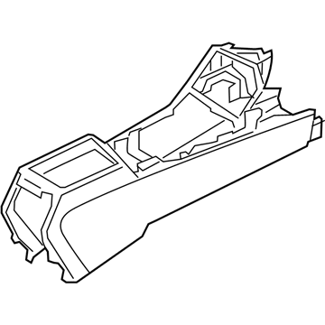 Kia 84610D4000WK Console Assembly-Floor