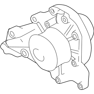 2004 Kia Amanti Water Pump - 2510039011