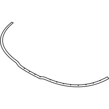 Kia 86455R0000 Strip Assembly-Hood Seal